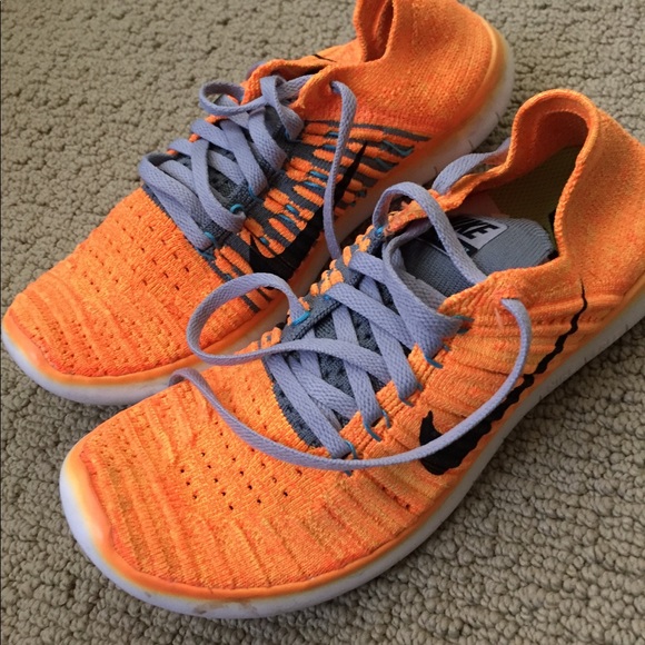 Nike Shoes Free Rn Flyknit Orange Poshmark Nike Shoes Free Rn Flyknit Orange Poshmark